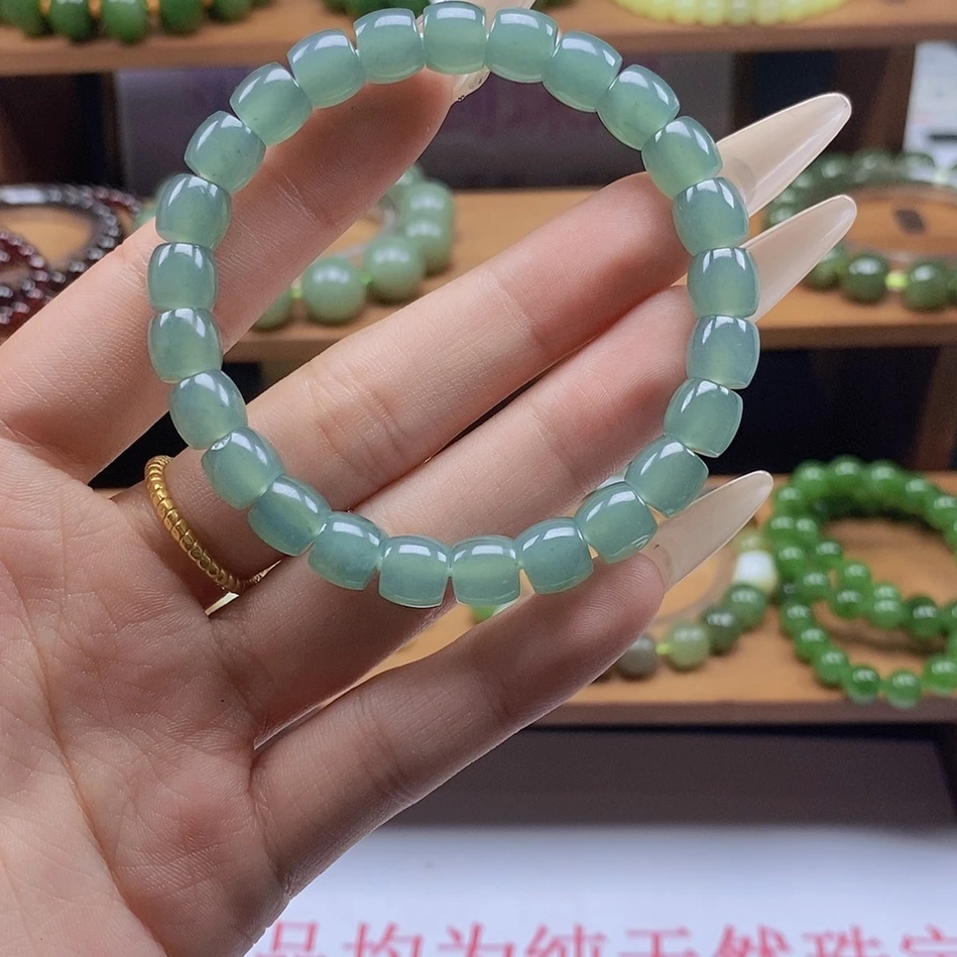 未镶嵌手链翡翠手串