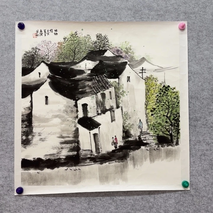 国画花鸟等多种形式