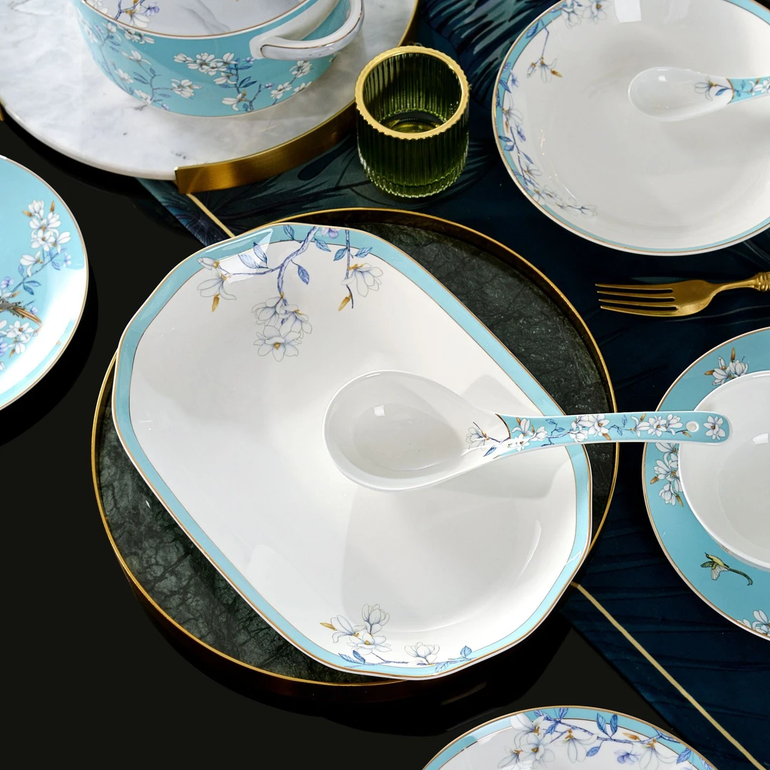 【嘉美骨瓷】01高品质骨质瓷微瑕尾货库存1-3折，微瑕范围详询客服