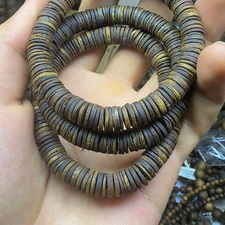 沉香沉香碎屑沉水浮0.8片片珠单圈9克加多样性发一