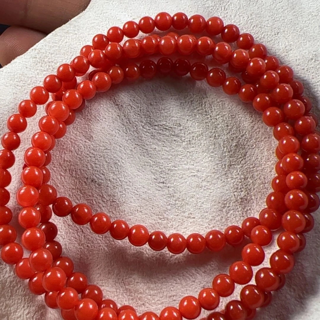 南红玛瑙手串未镶嵌a**n