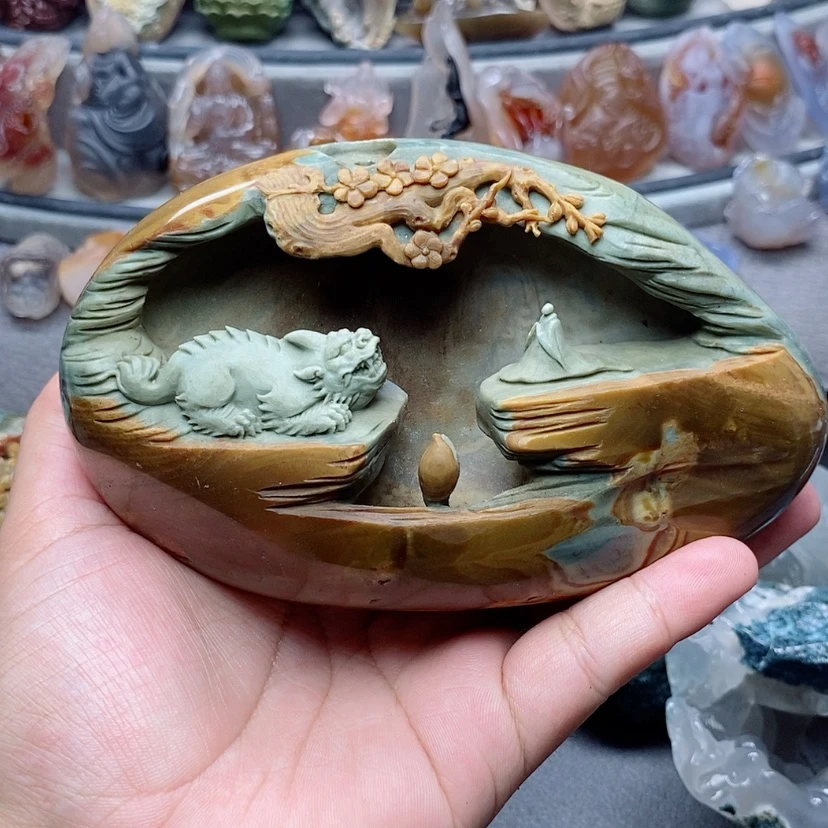 【闪购商品】未镶嵌摆件定制石英质玉