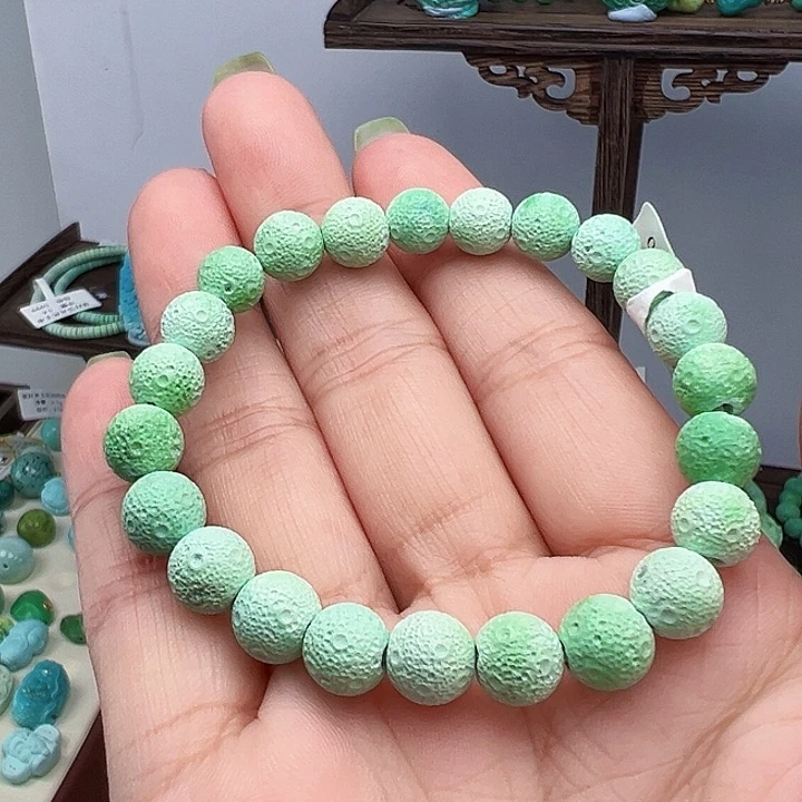 绿松石未镶嵌主播万珍?