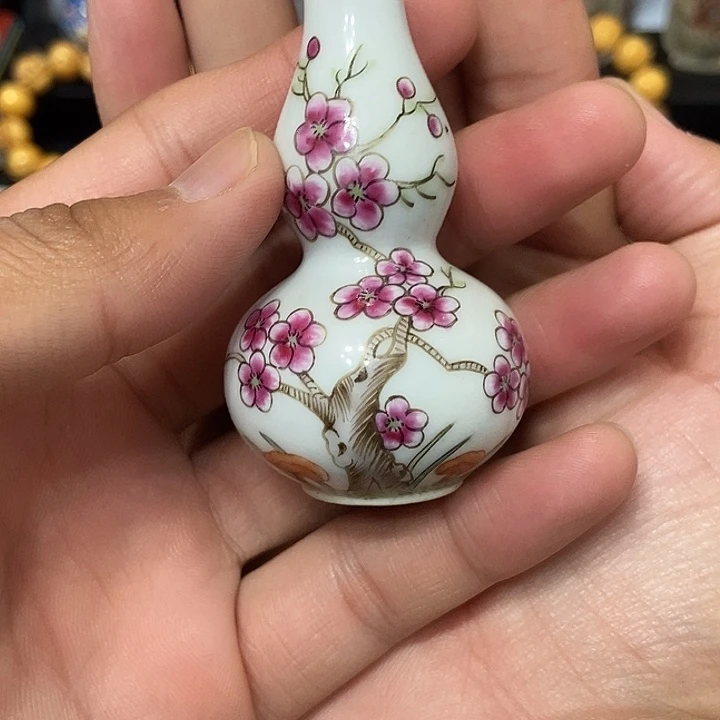 摆件青花笔锋浓转粉了我的