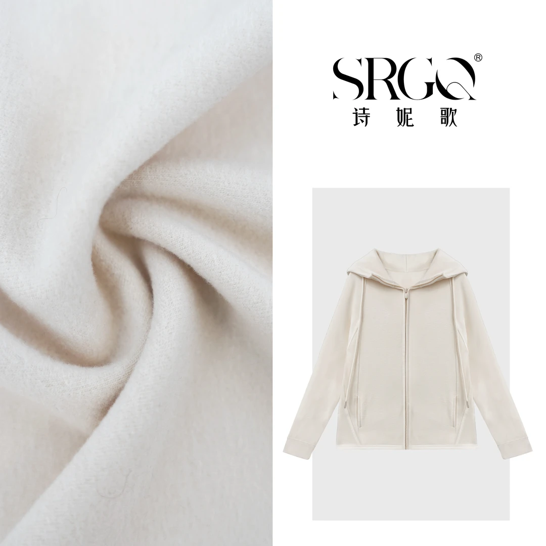 24AW定制 | Daily【极简先驱】立体剪裁经典款美体线连帽绒衫