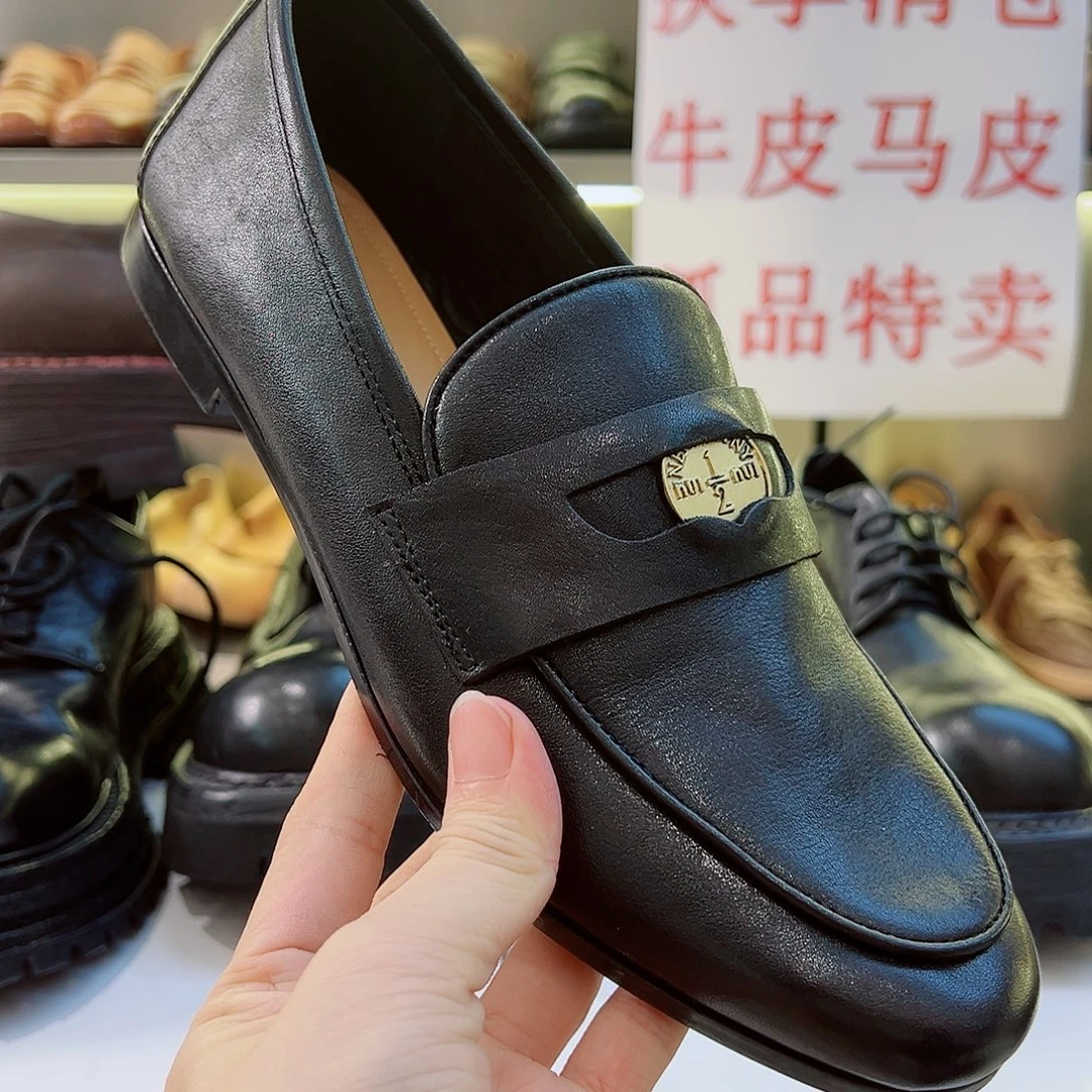 6号马皮乐福鞋金币鞋3536373840码拍下备注码数
