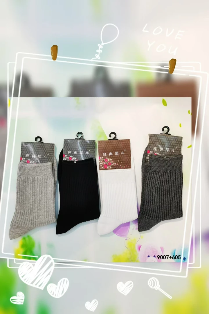 中厚纯棉防臭袜四季一组五双包邮