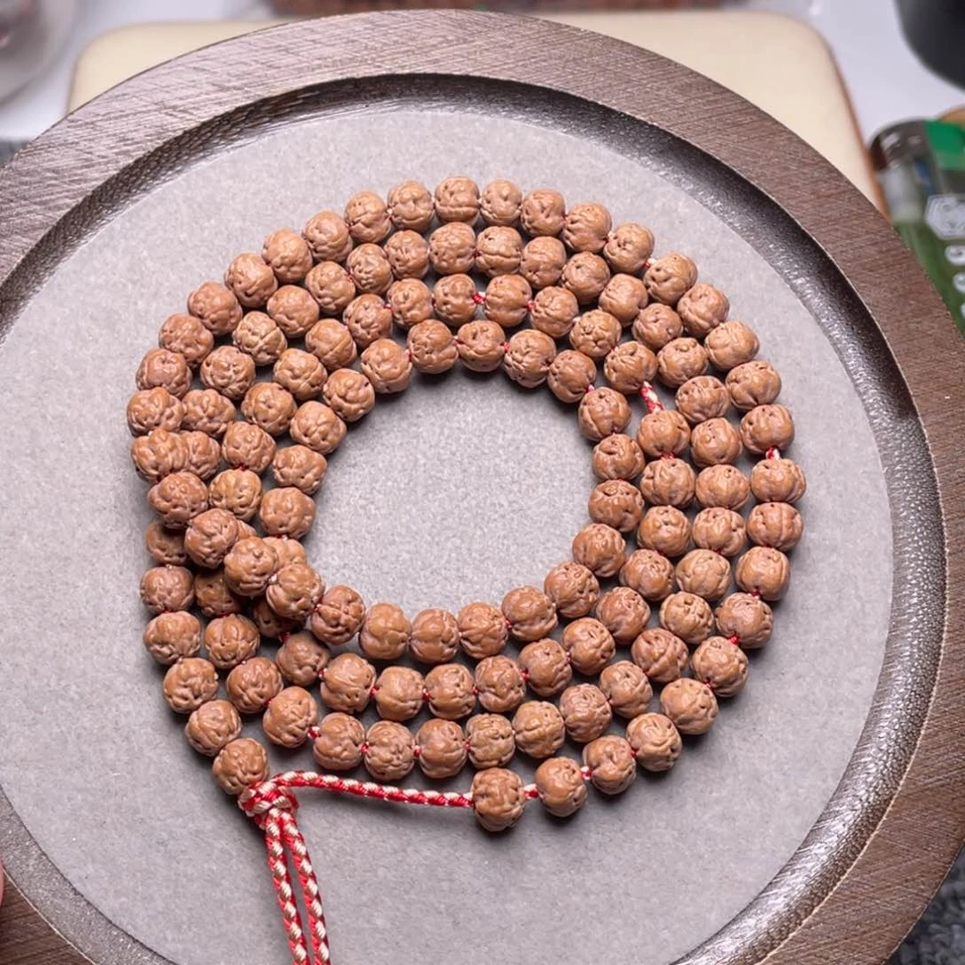 手串金刚菩提默私人定制超头佛手108尺寸6.5