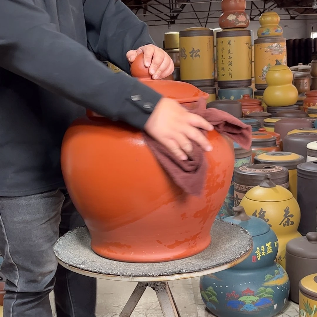 紫砂茶叶罐茶叶罐