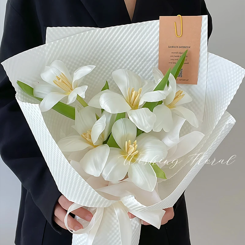 立体压纹纸风华纸防水艺术纸鲜花花束包装纸包花纸花艺资材用品