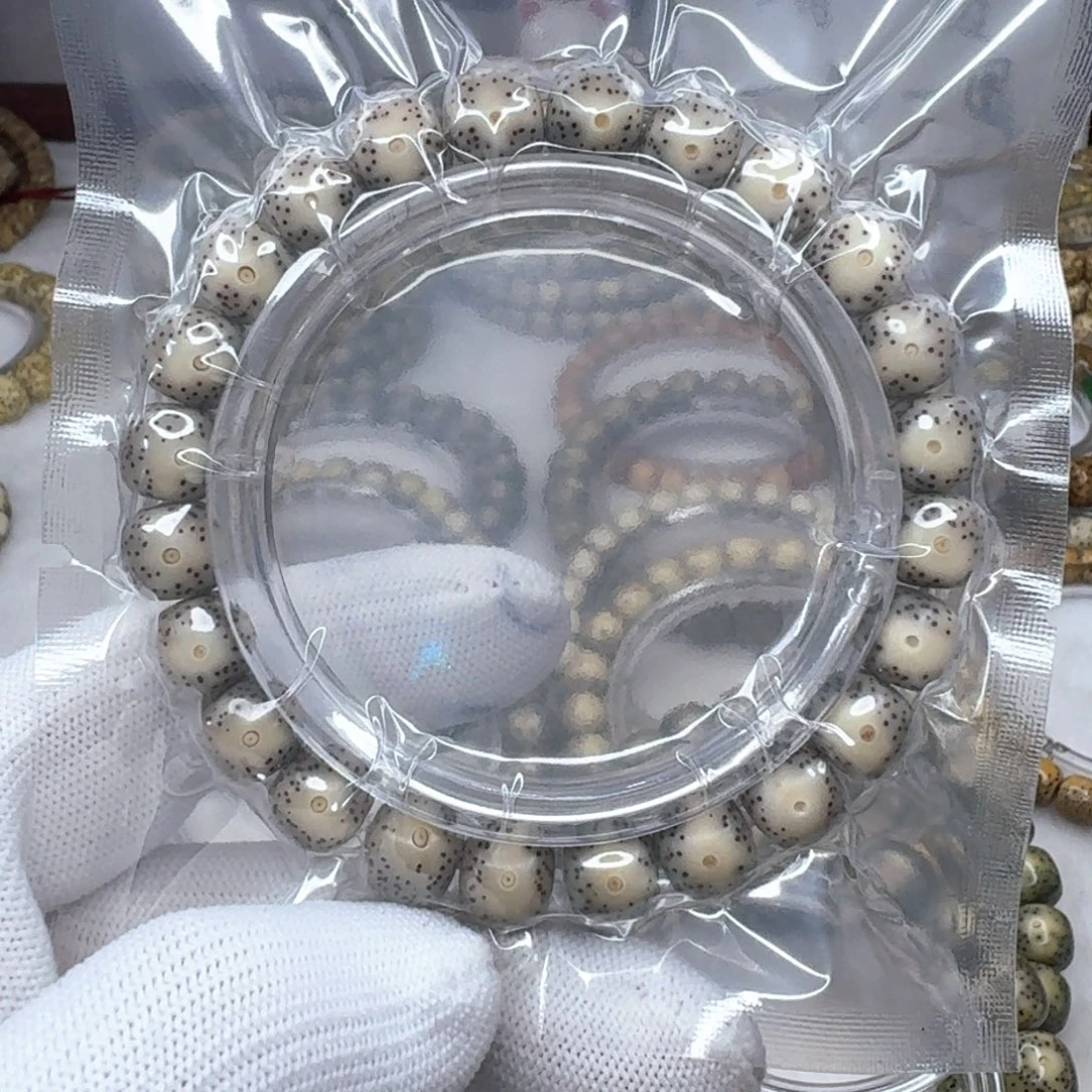 手串星月菩提9.5尺寸灰冰大眼睛 876