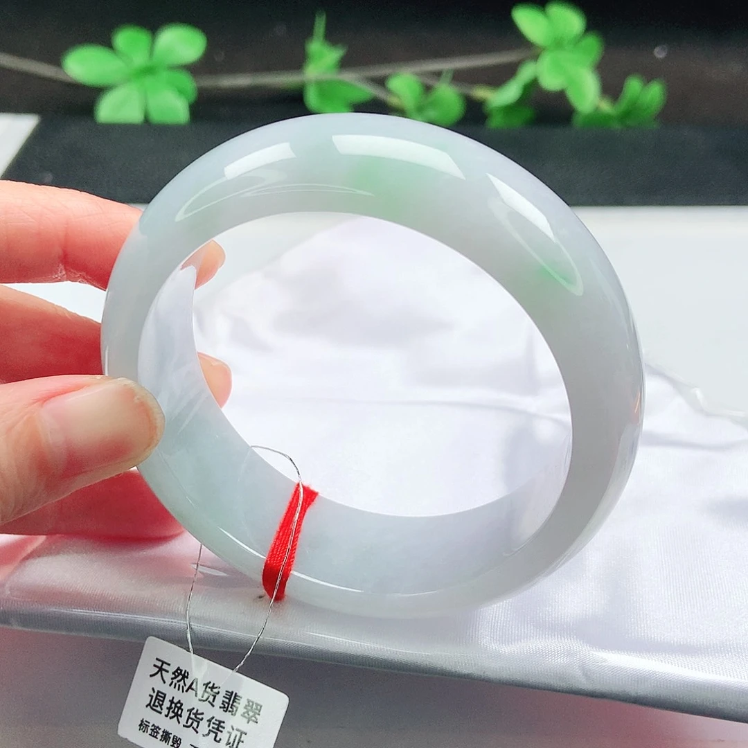 未镶嵌手镯翡翠58圈