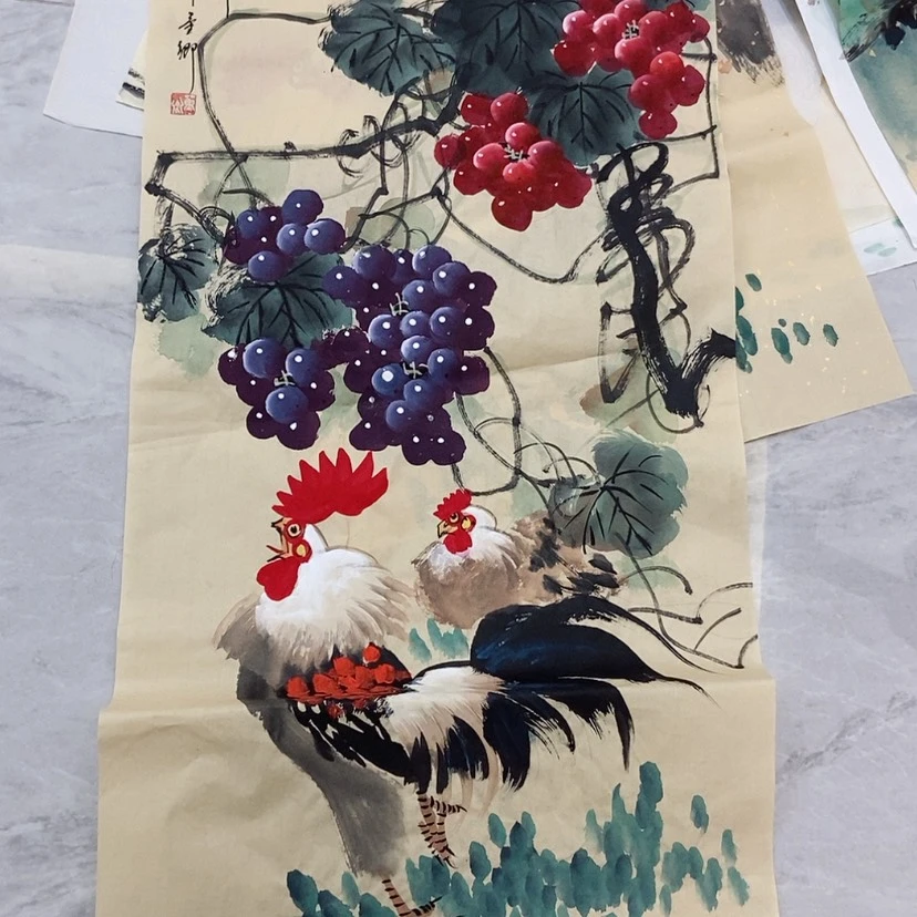 【闪购商品】雨*国画艺术作品欣赏