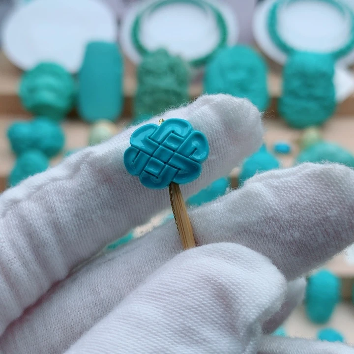 未镶嵌绿松石配饰