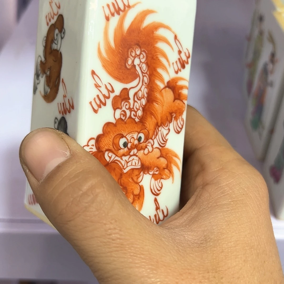 摆件寒*瓷器摆件瓷器摆件