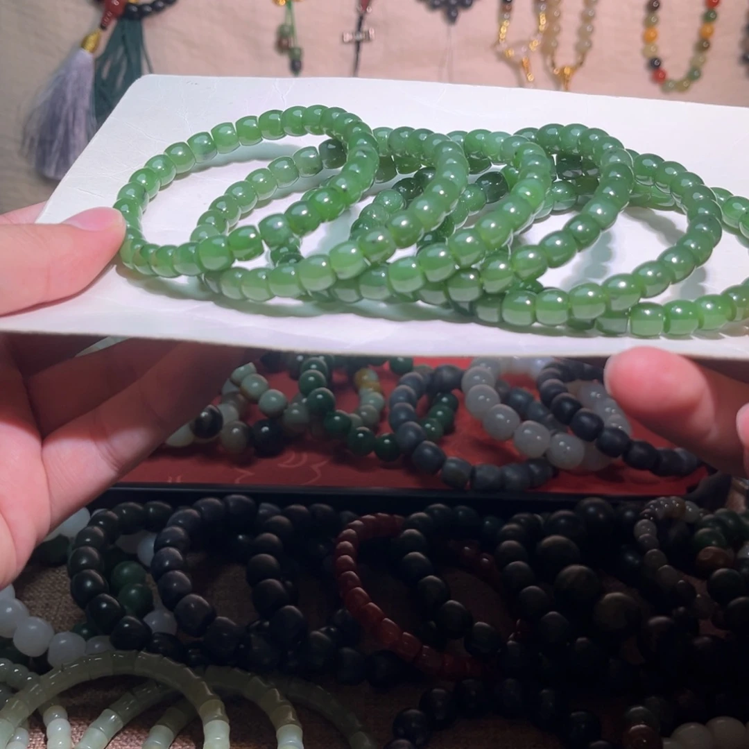 手链未镶嵌和田玉拍一发一