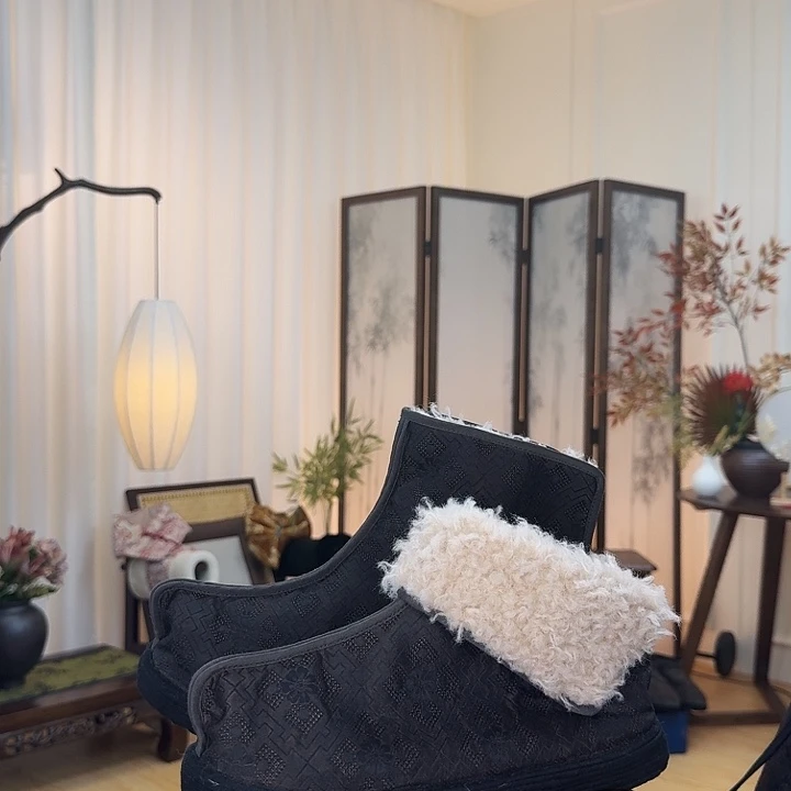 38码卷毛香云纱回字纹