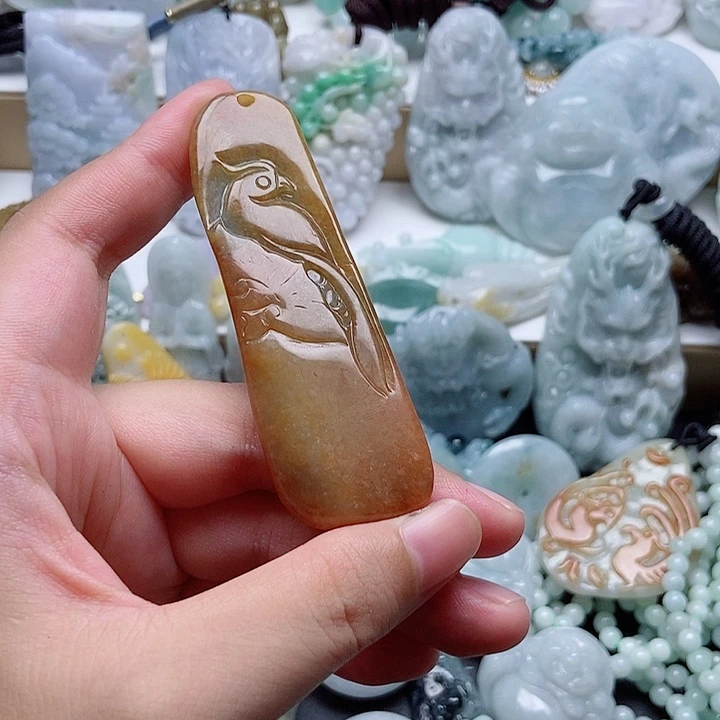 吊坠(不含链)未镶嵌翡翠1