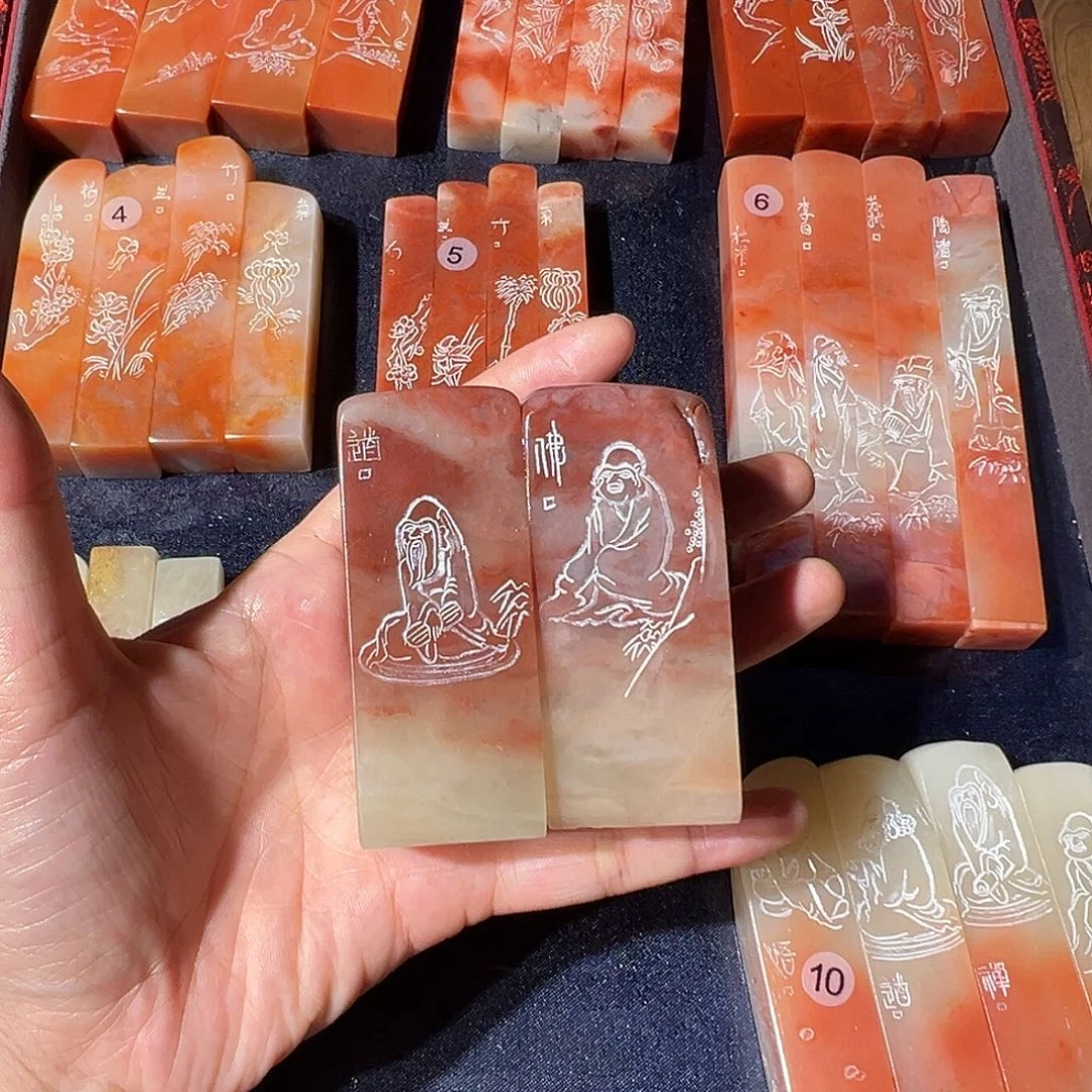 寿山石随机批发1个