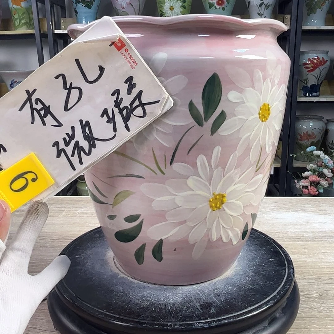 罐1tc景德镇陶瓷花盆