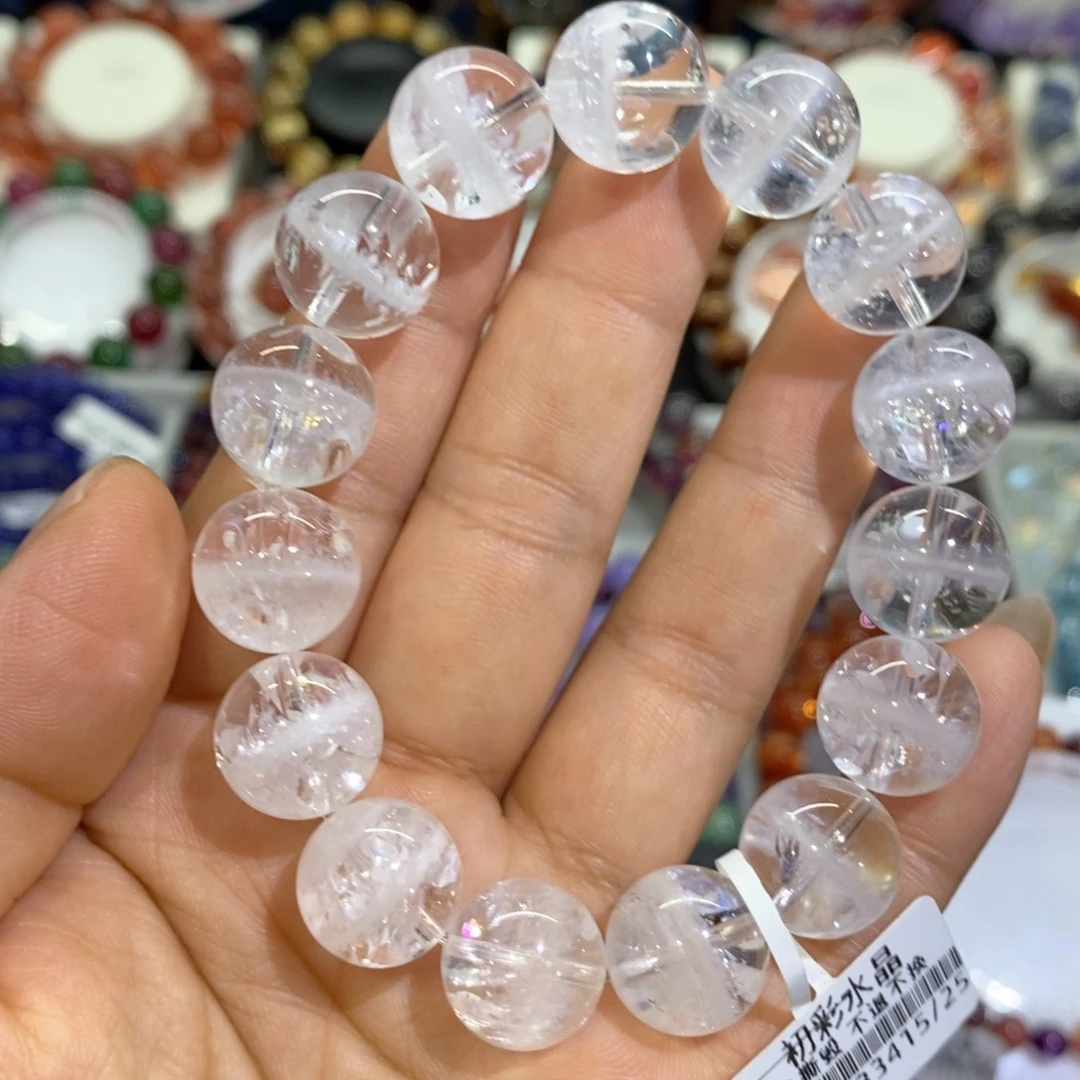 水晶手链未镶嵌白幽灵13➕