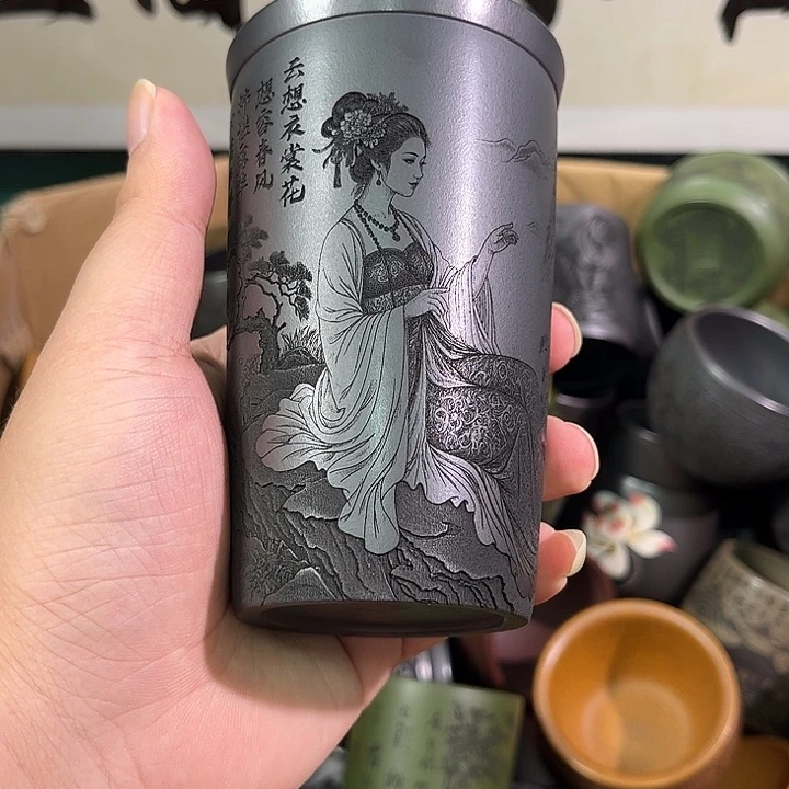 茶杯紫砂全手工紫砂主人杯