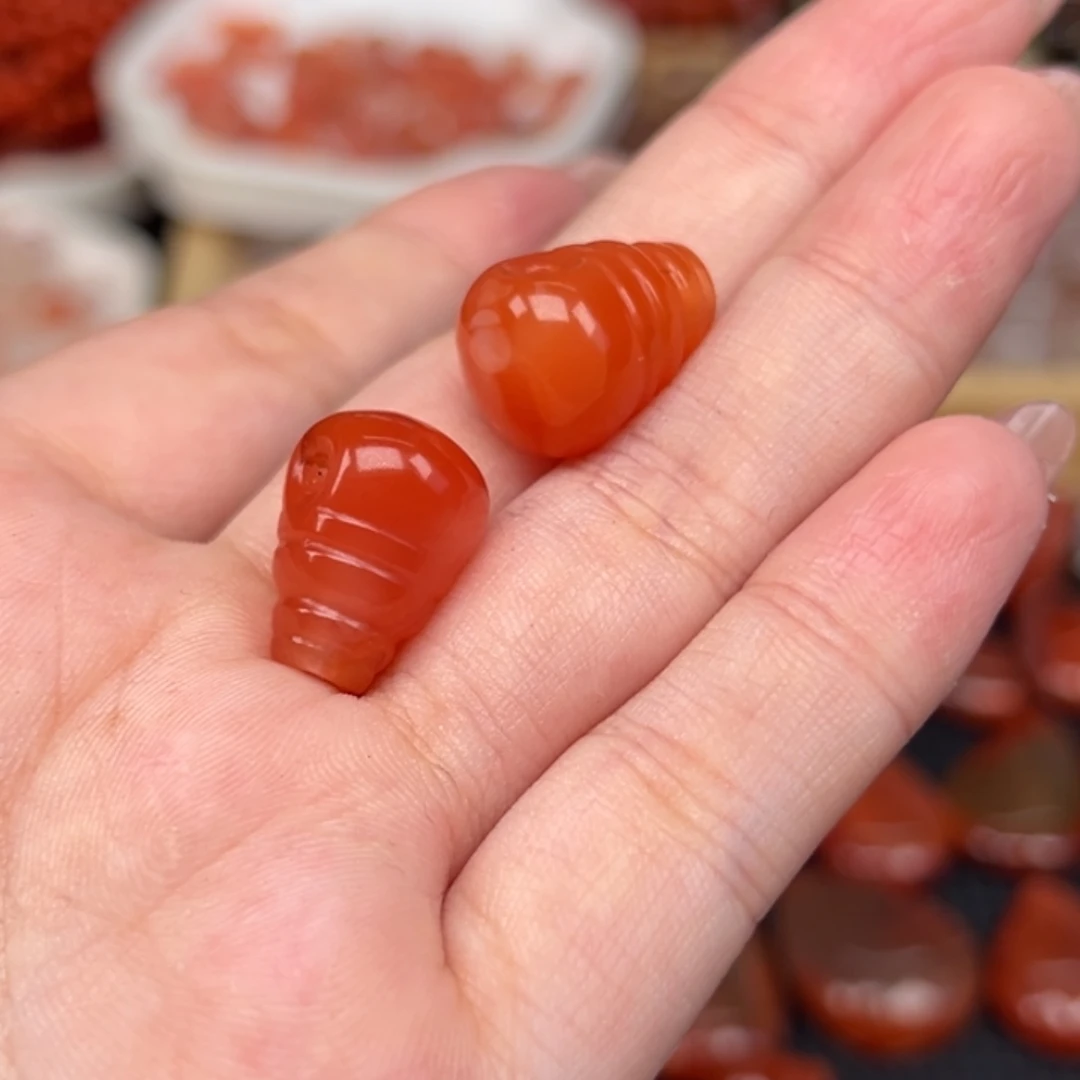木***子吊坠(不含链)未镶嵌南红玛瑙
