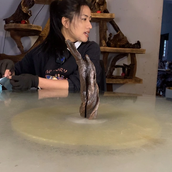 Z***0天然的云南紫柚木会黄水