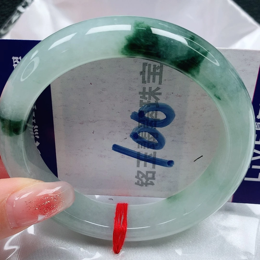 翡翠手镯未镶嵌缅甸天然a货翡翠57