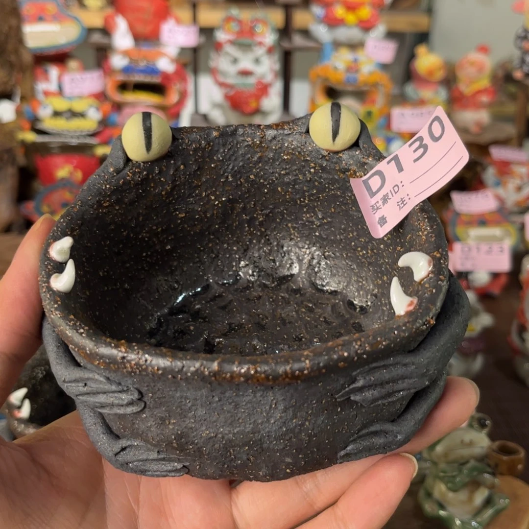泥塑王纯手工茶宠摆件