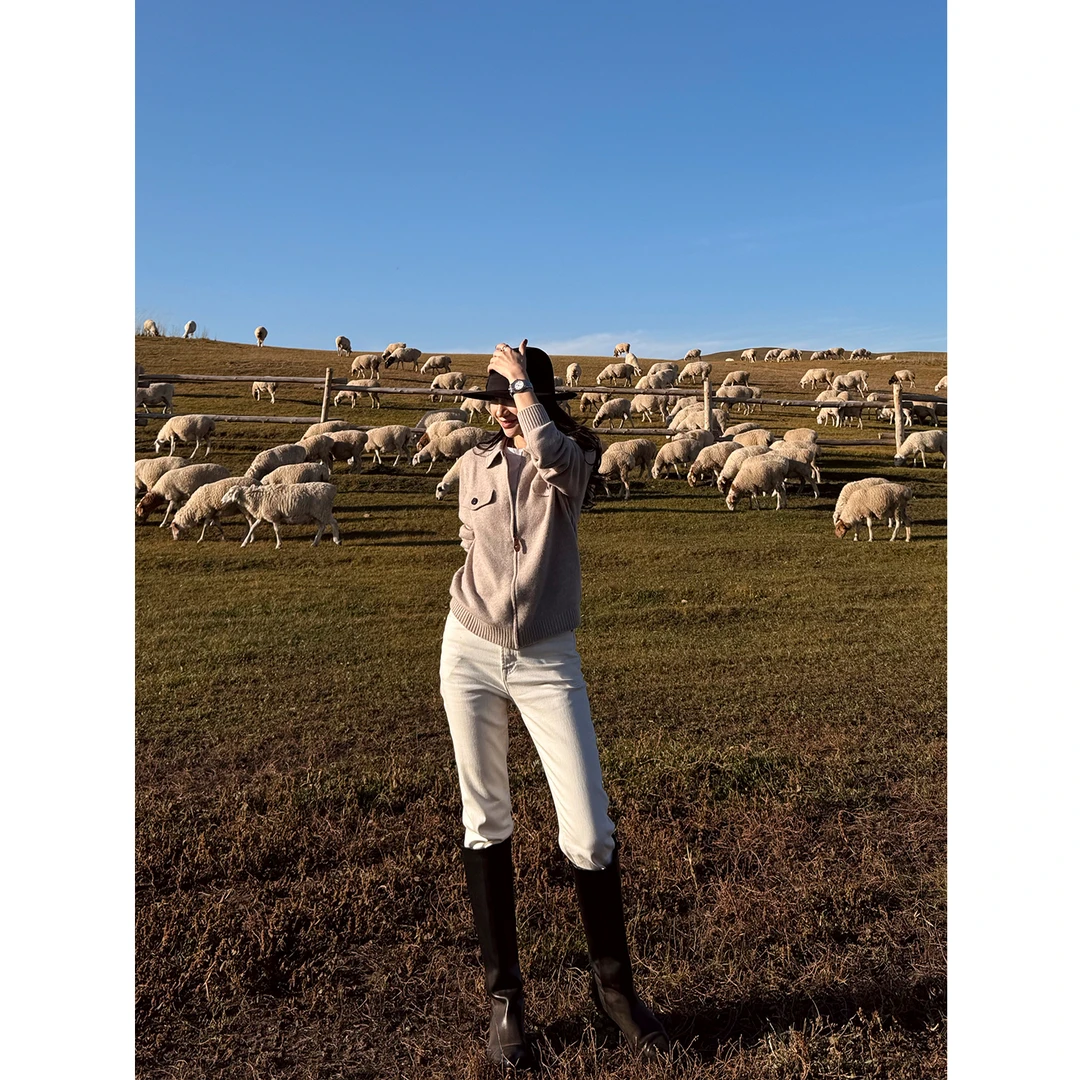 KEEP KAPU靠谱【摩登白】ORTA琎口土耳其高腰显瘦牛仔裤KP253038