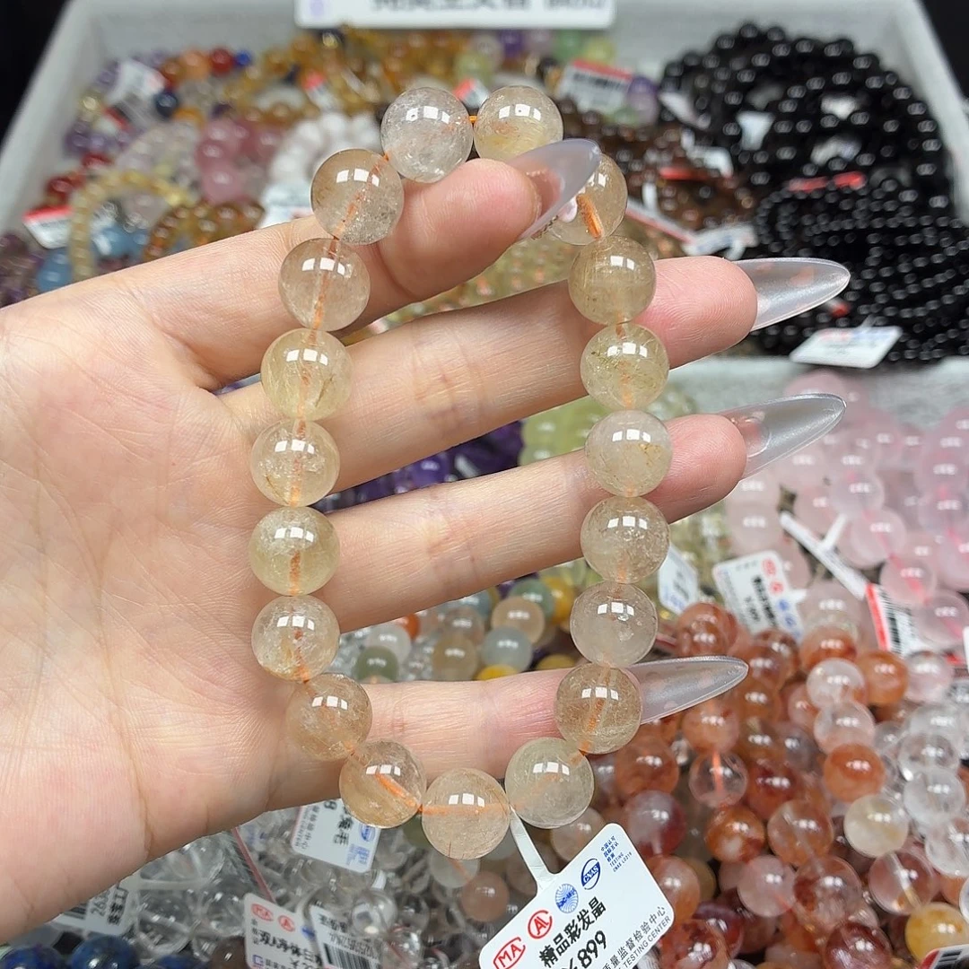 手串水晶未镶嵌卡11精品彩发晶4