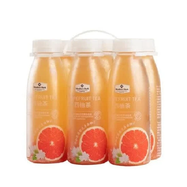 山姆西柚茶饮料 300ml*6瓶夏日必备饮品