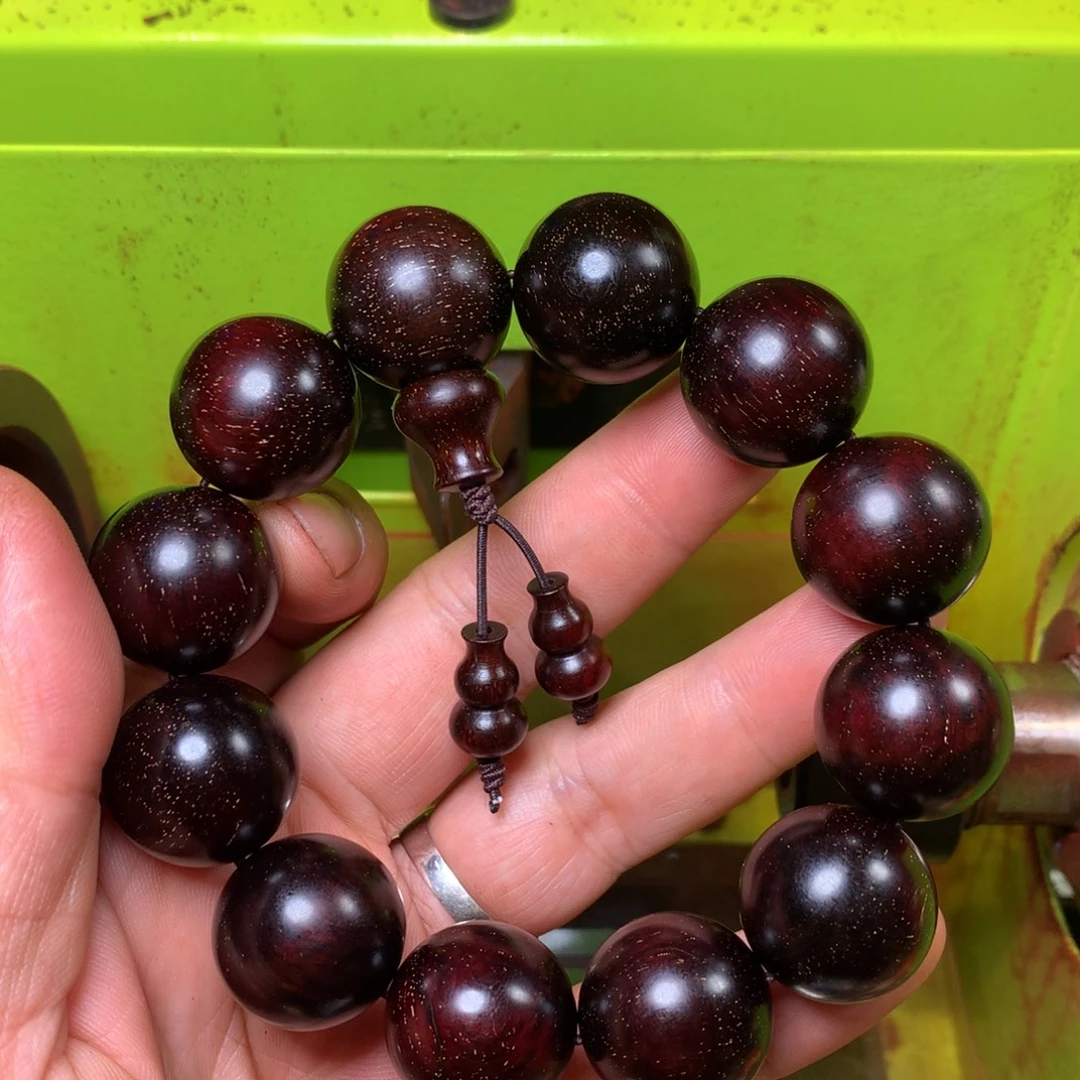 手串/手链小叶紫檀2.0满金星瑕疵