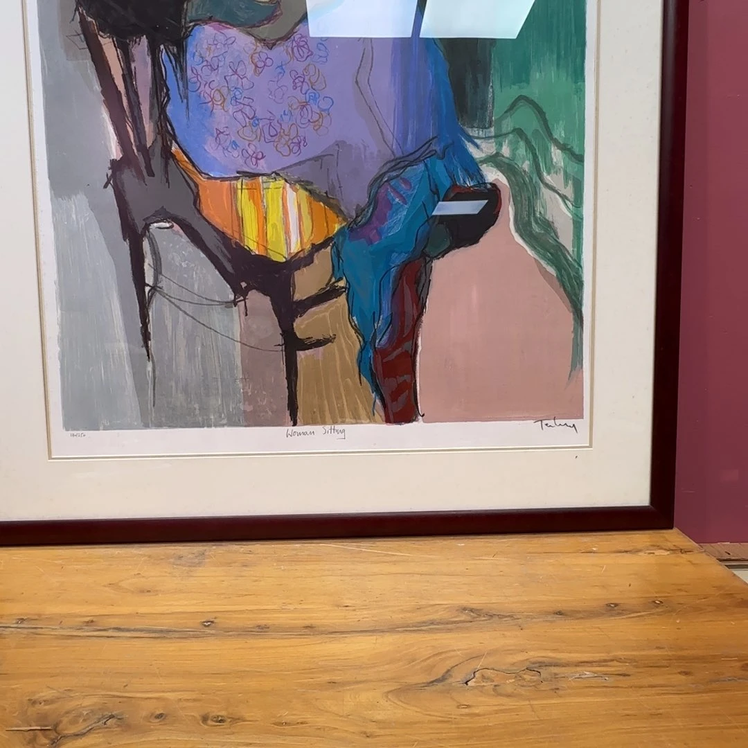油画一**华733版画作品欣赏
