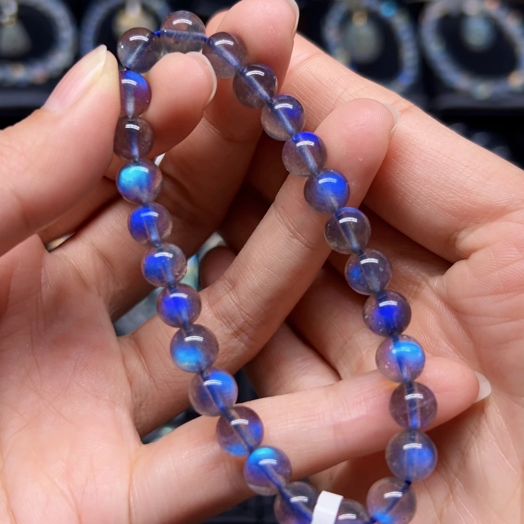 未镶嵌手链长石7.7左右