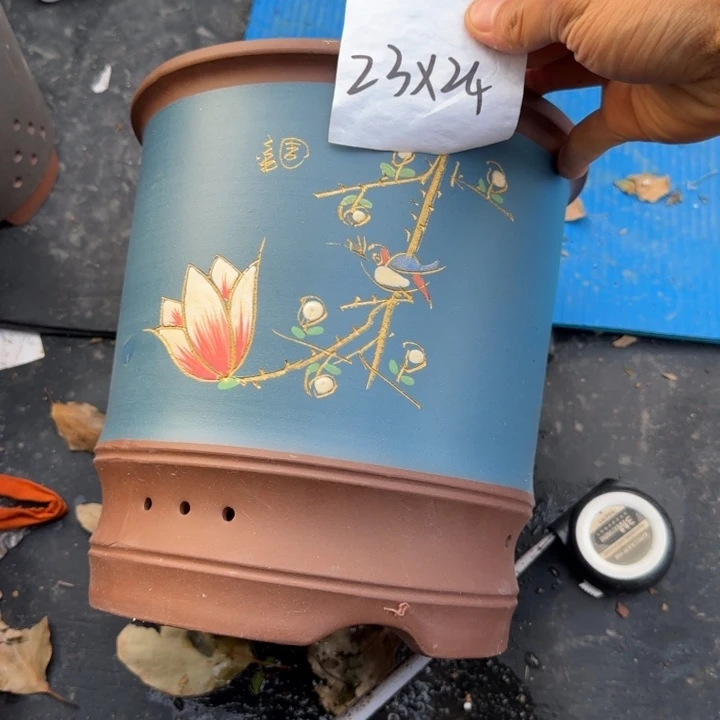 紫砂花盆特价清仓