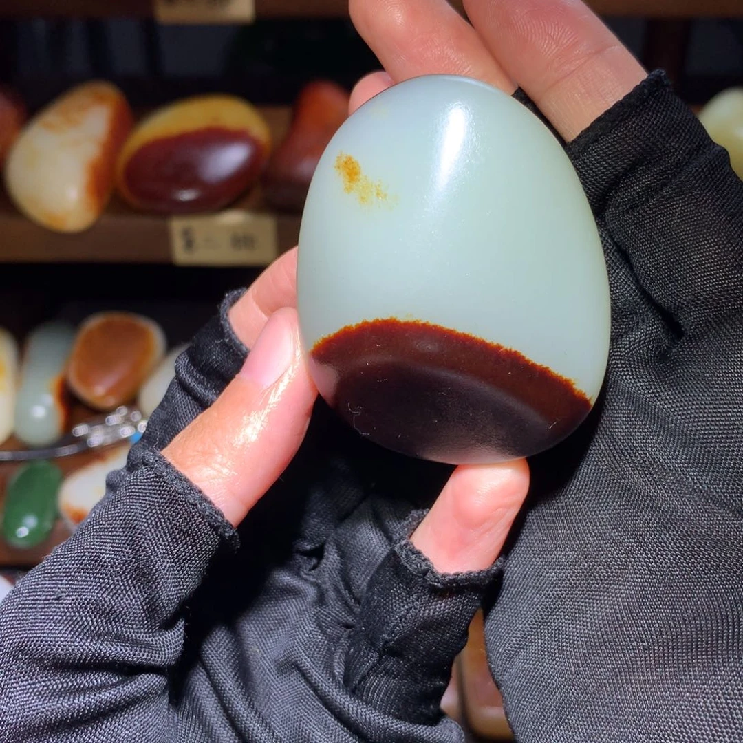 压***造和田玉未镶嵌颈饰