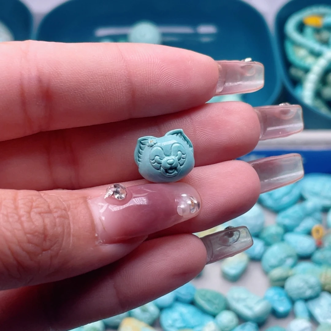 绿松石未镶嵌吊坠(不含链)