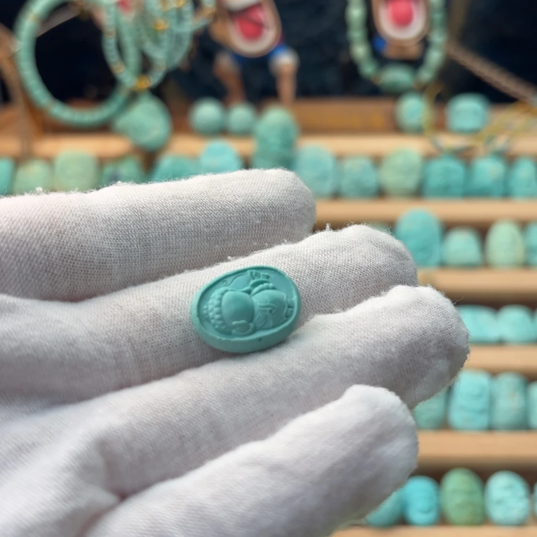 绿松石未镶嵌配饰