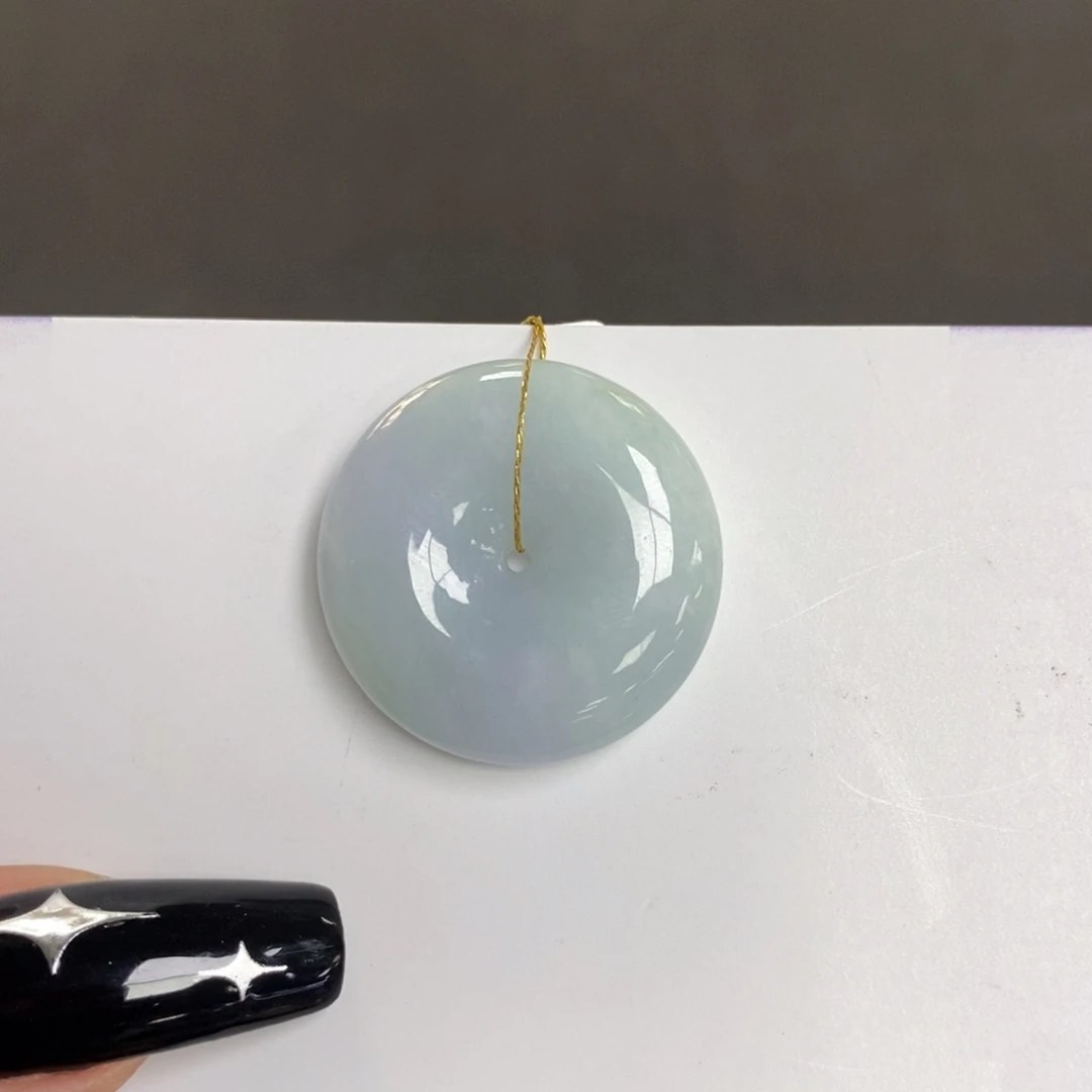 颈饰未镶嵌翡翠平安扣