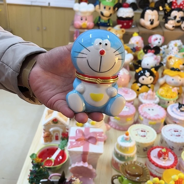 摆件陶瓷等我回来