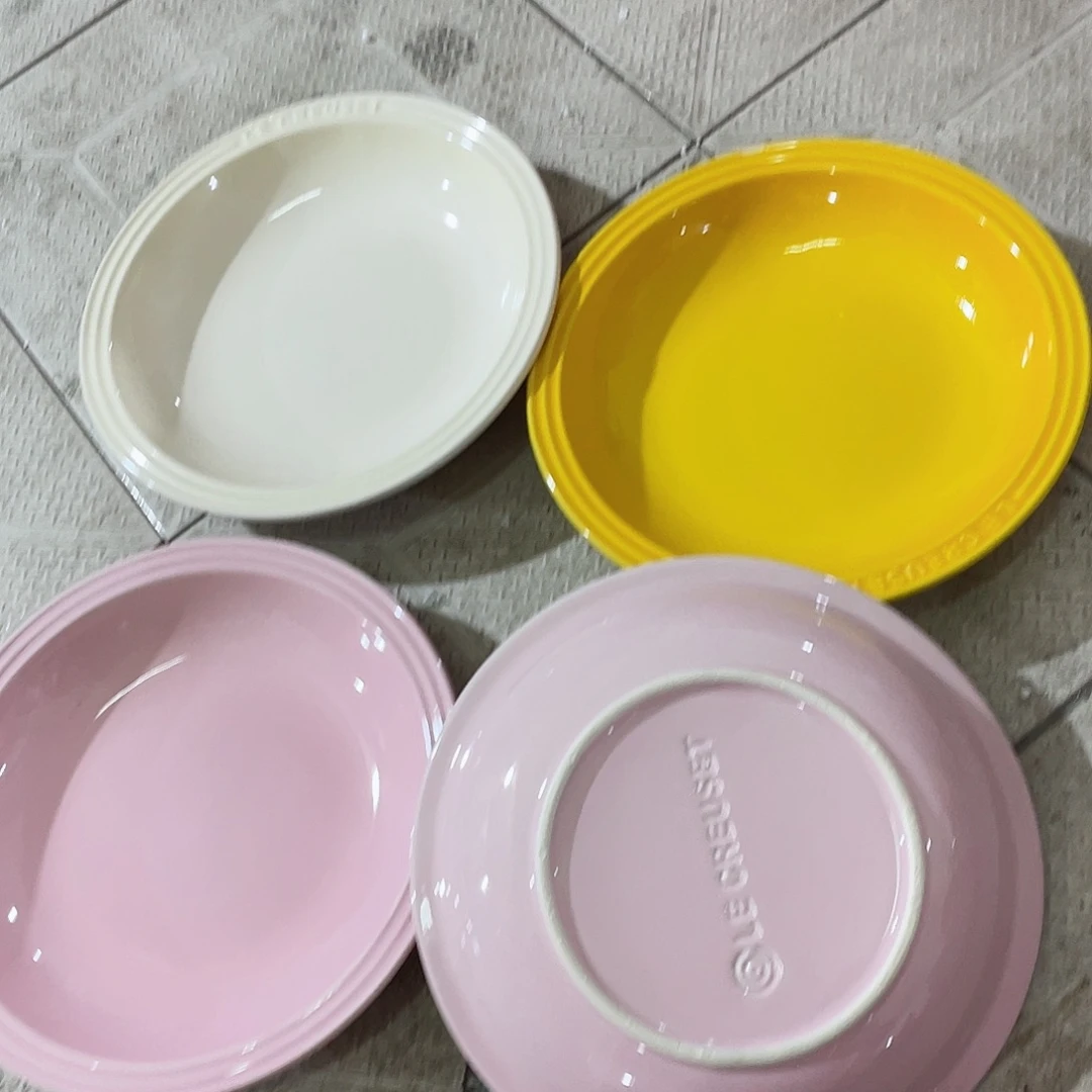 瓷微瑕陶瓷餐具家用 四个