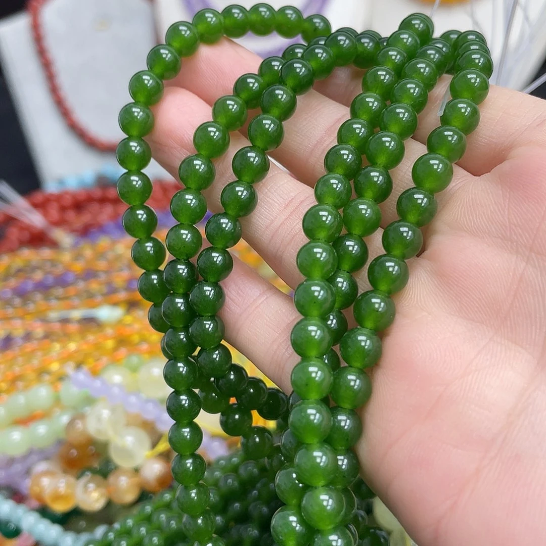 玛瑙/玉髓未镶嵌半成品碧玉玉髓6m