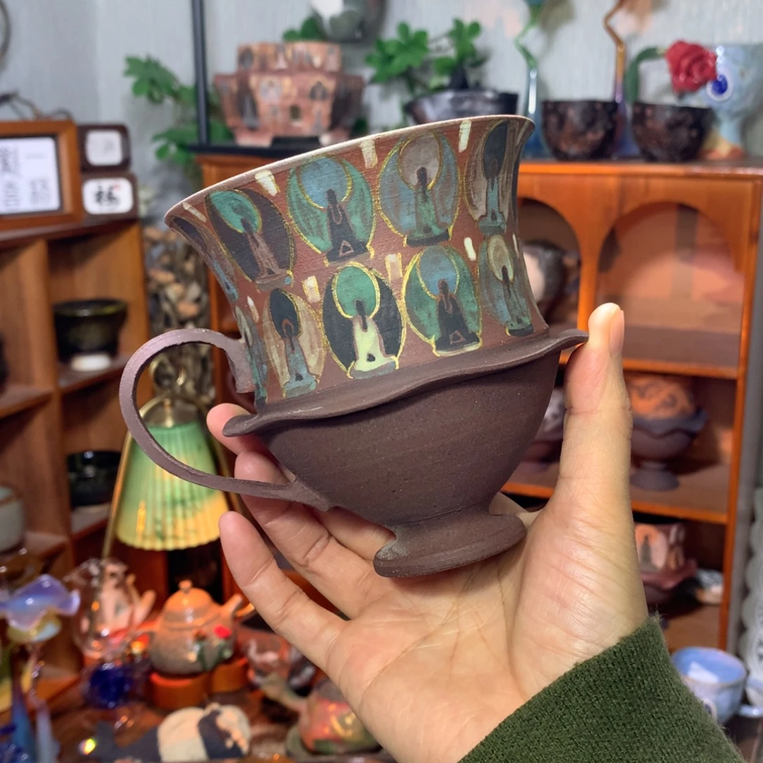 紫砂｜敦煌｜千佛 紫砂杯