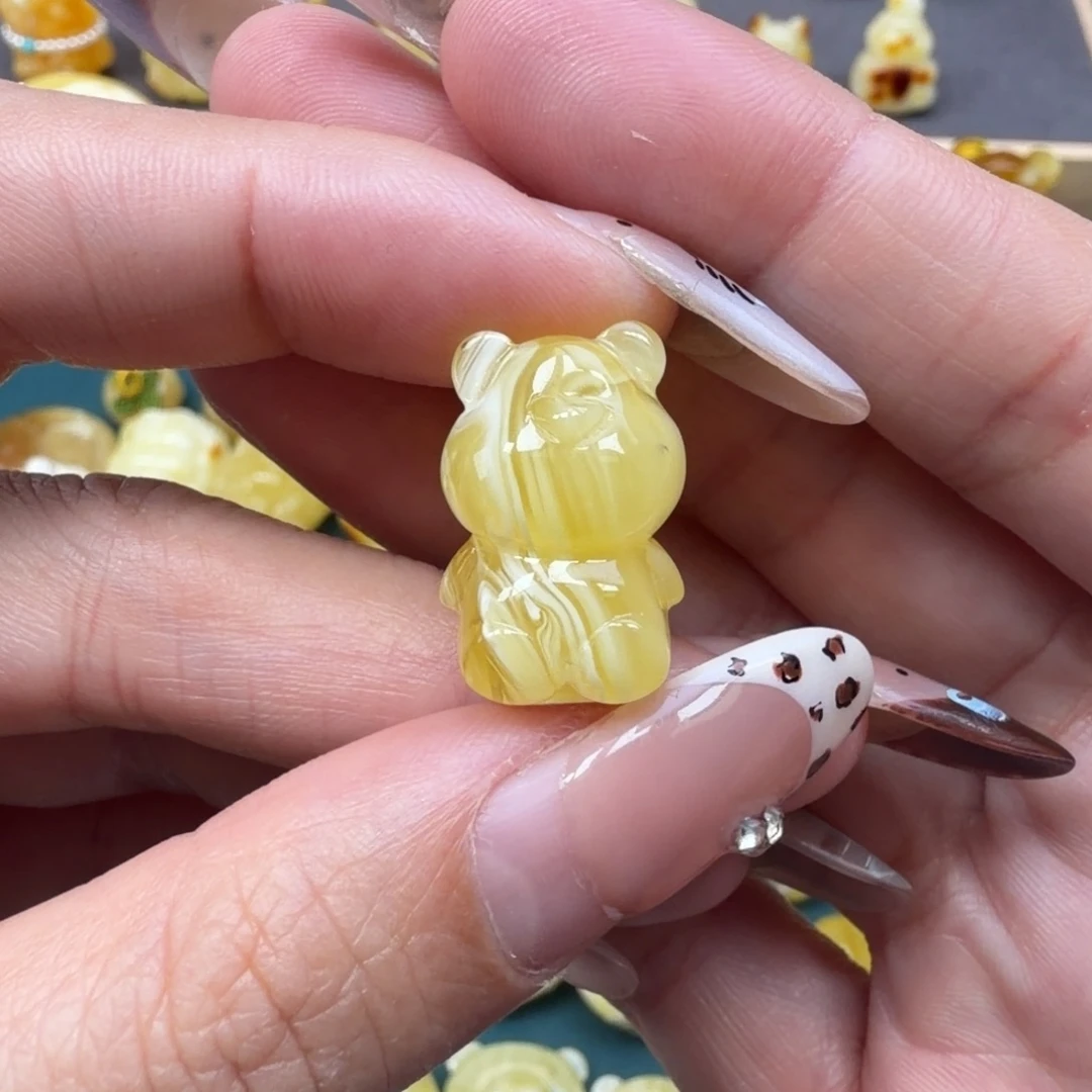 琥珀未镶嵌裸石蜜蜡