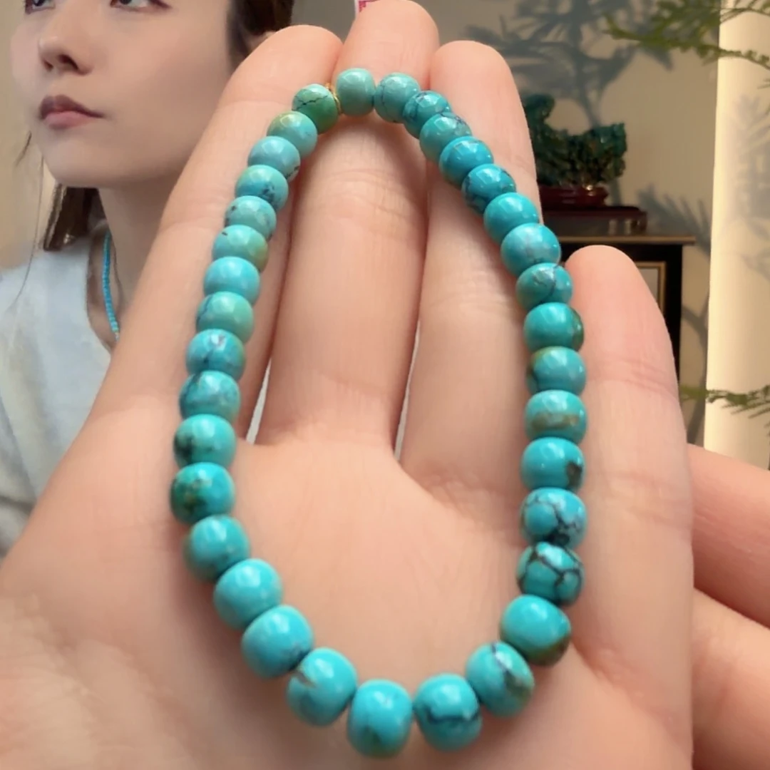 绿松石未镶嵌颈饰