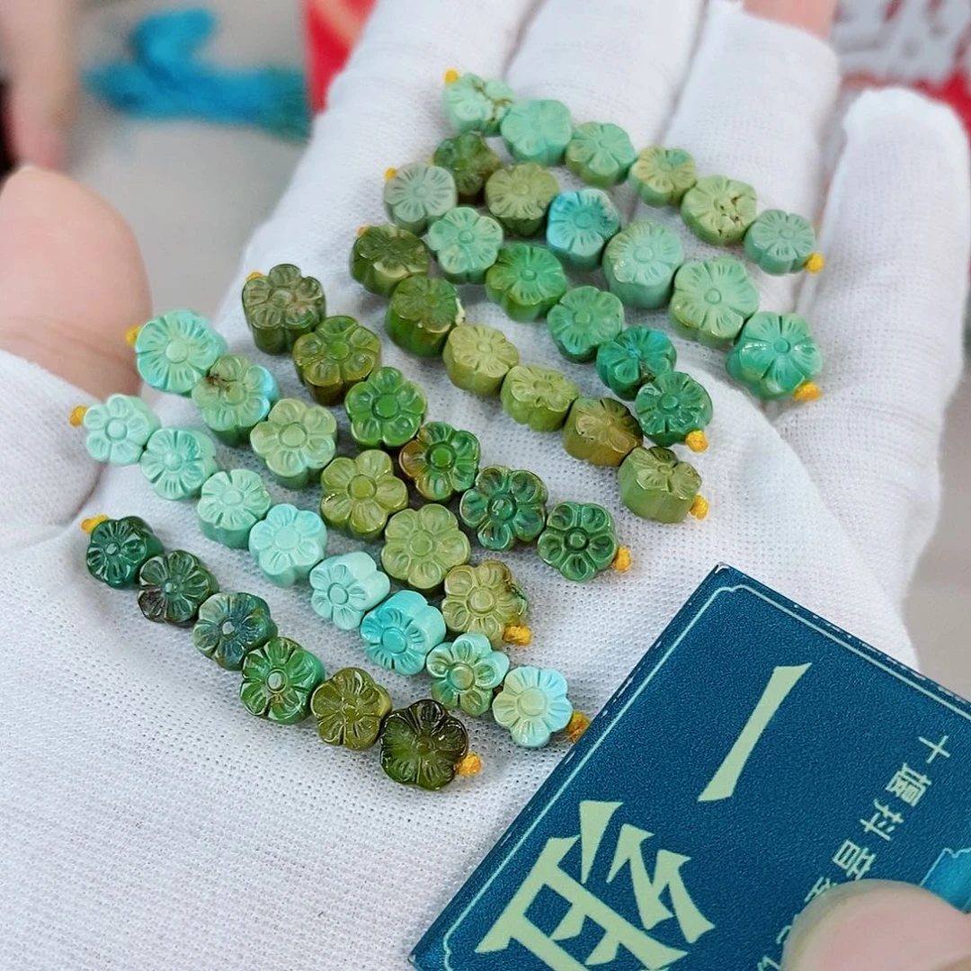 未镶嵌绿松石珠宝奇石多样性发货