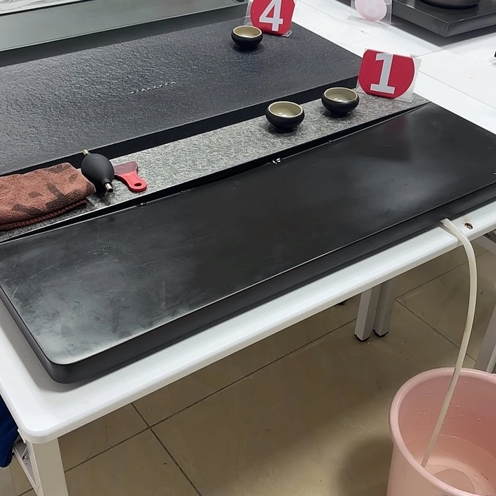 雪***莲平分秋色尺寸80✖️35乌金