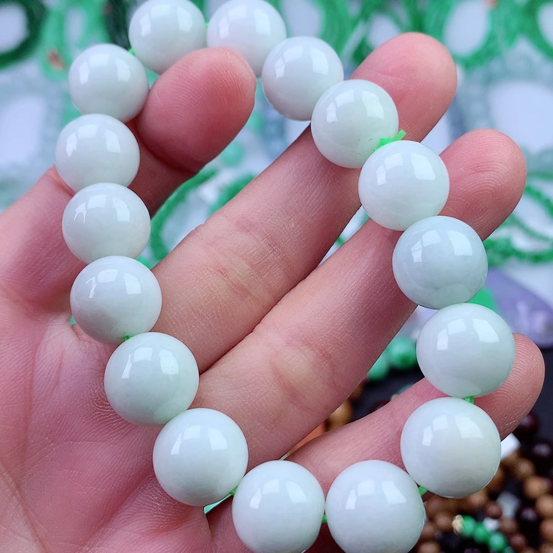 未镶嵌手链翡翠手串